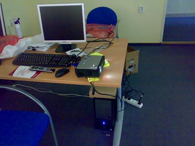 Testujeme projektor a PC